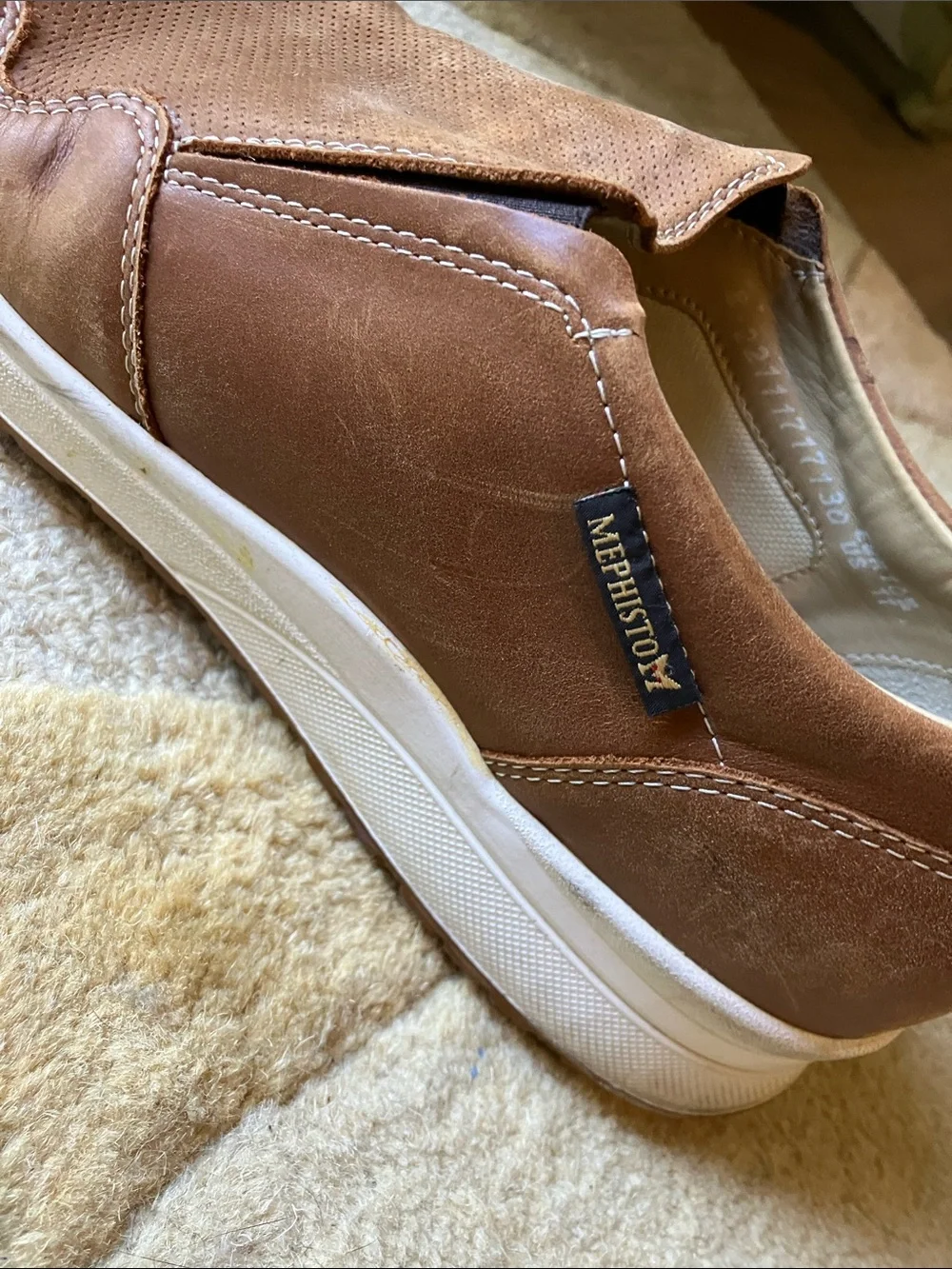 Mephisto Men’s Slip-On Leather Loafers